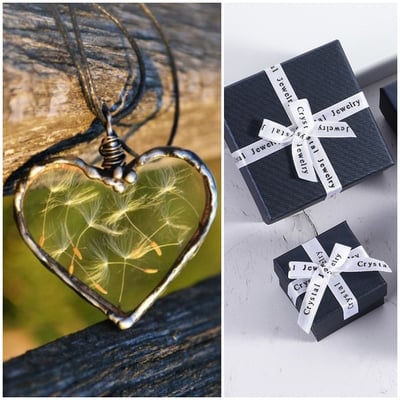 Dandelion Wish necklace